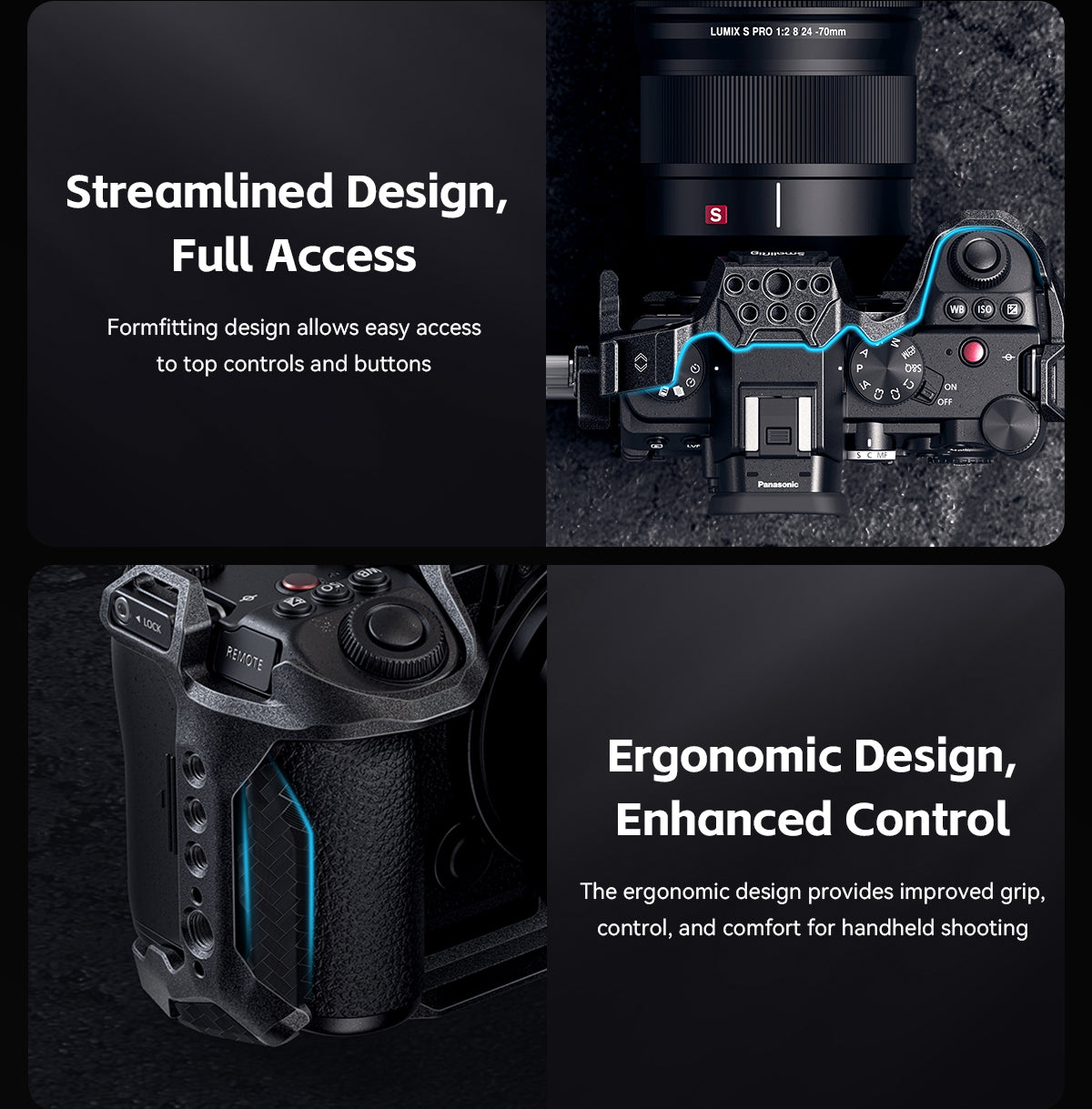 SmallRig Cage for Panasonic LUMIX S5 II S5 IIX 4023-10