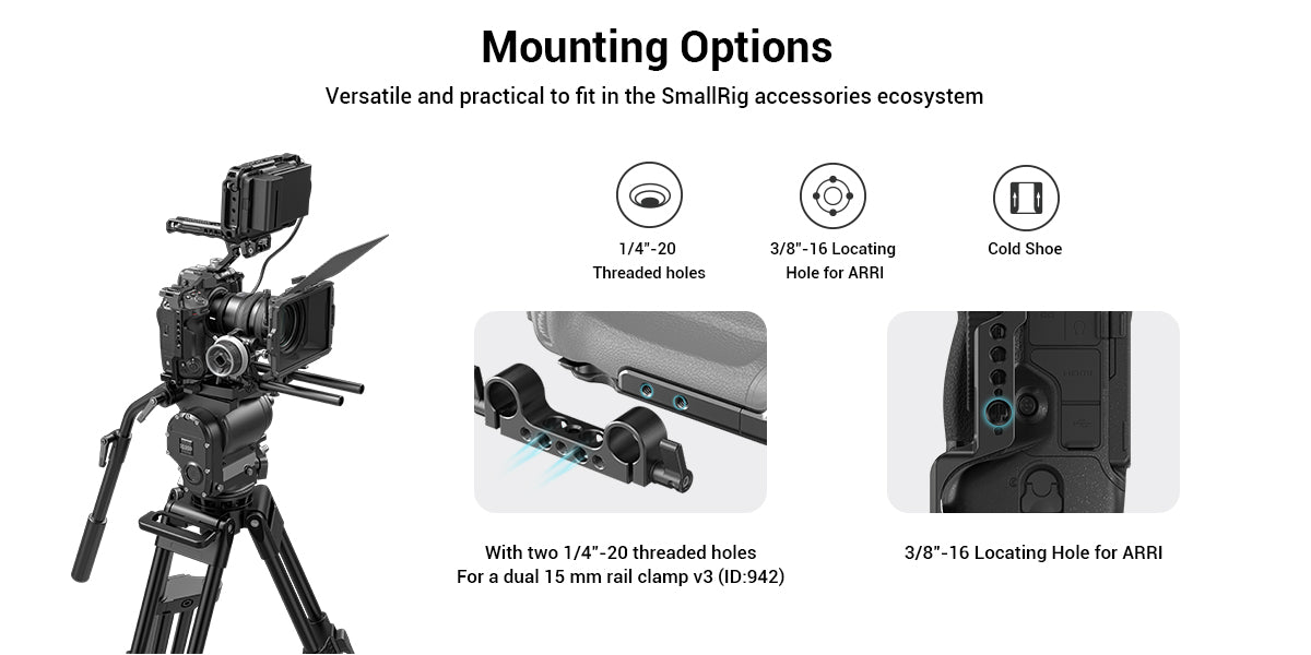 SmallRig Camera Cage Kit for Nikon Z 9 3738 -4