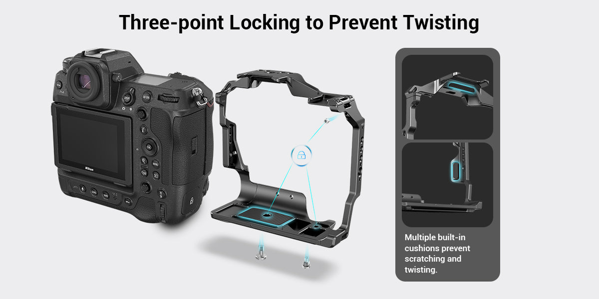 SmallRig Camera Cage Kit for Nikon Z 9 3738 -7