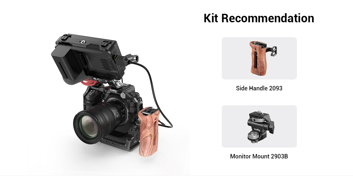 SmallRig Camera Cage Kit for Nikon Z 9 3738 -8