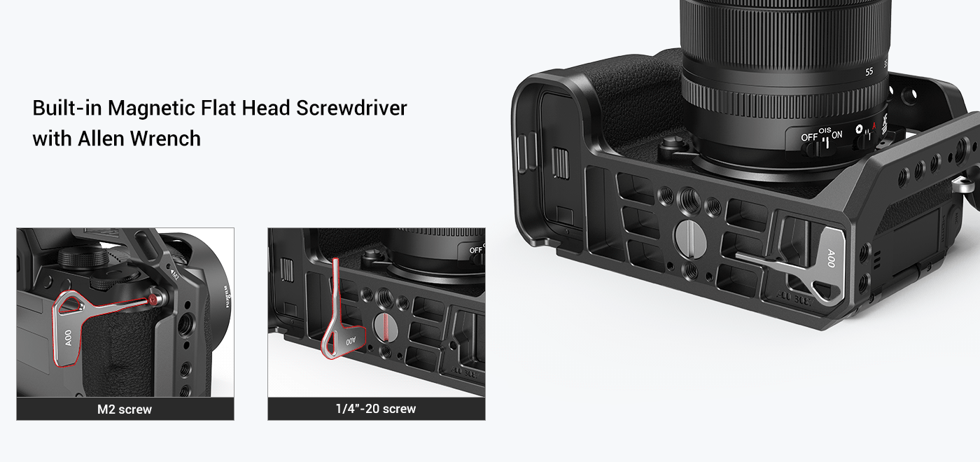 SmallRig Camera Cage for FUJIFILM X-S10 3087 -4