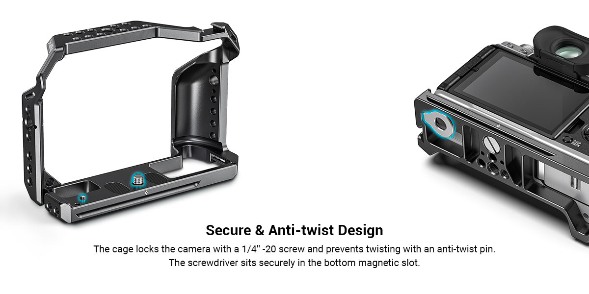 SmallRig Camera Cage for FUJIFILM X-T4 Camera CCF2808 -4