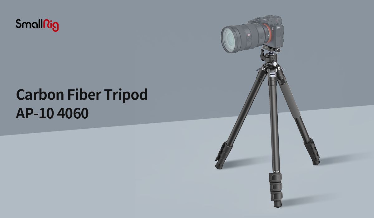 SmallRig Carbon Fiber Tripod AP-10 4060 -1