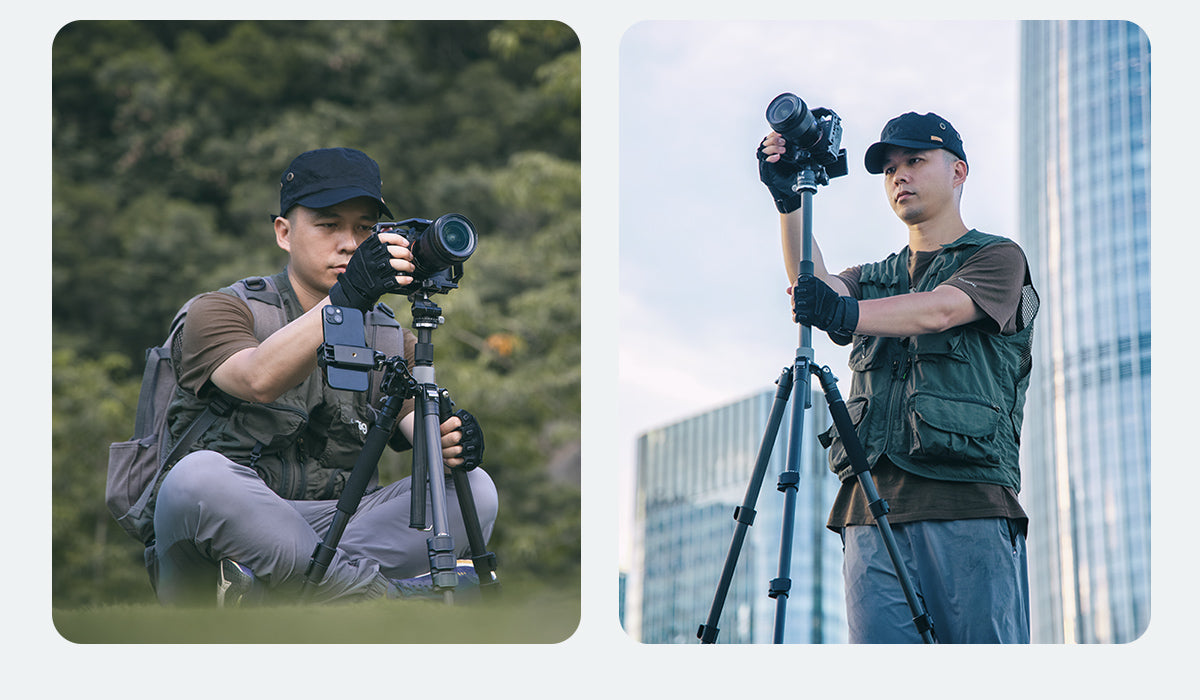 SmallRig Carbon Fiber Tripod with Center Column AP-20 4059-4