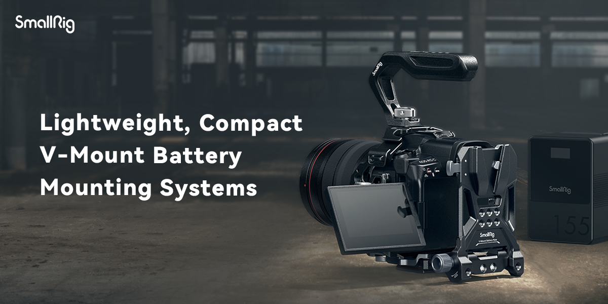 SmallRig Compact V-Mount Battery Mounting System 4064 4063-1