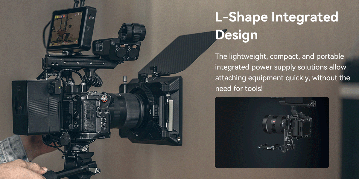 SmallRig Compact V-Mount Battery Mounting System 4064 4063-2