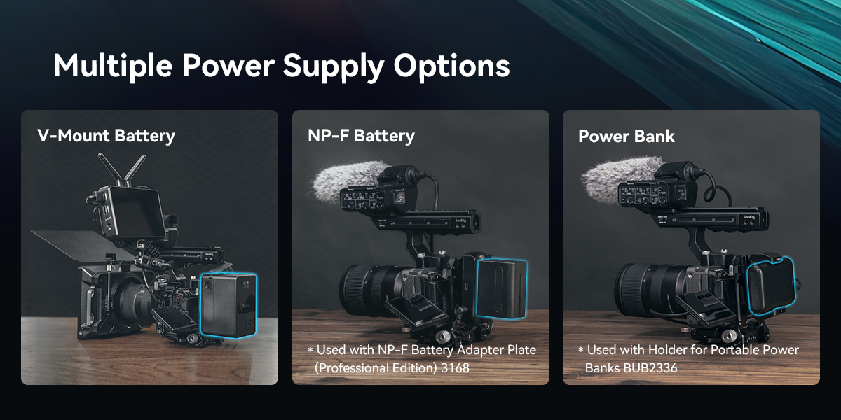 SmallRig Compact V-Mount Battery Mounting System 4064 4063-3