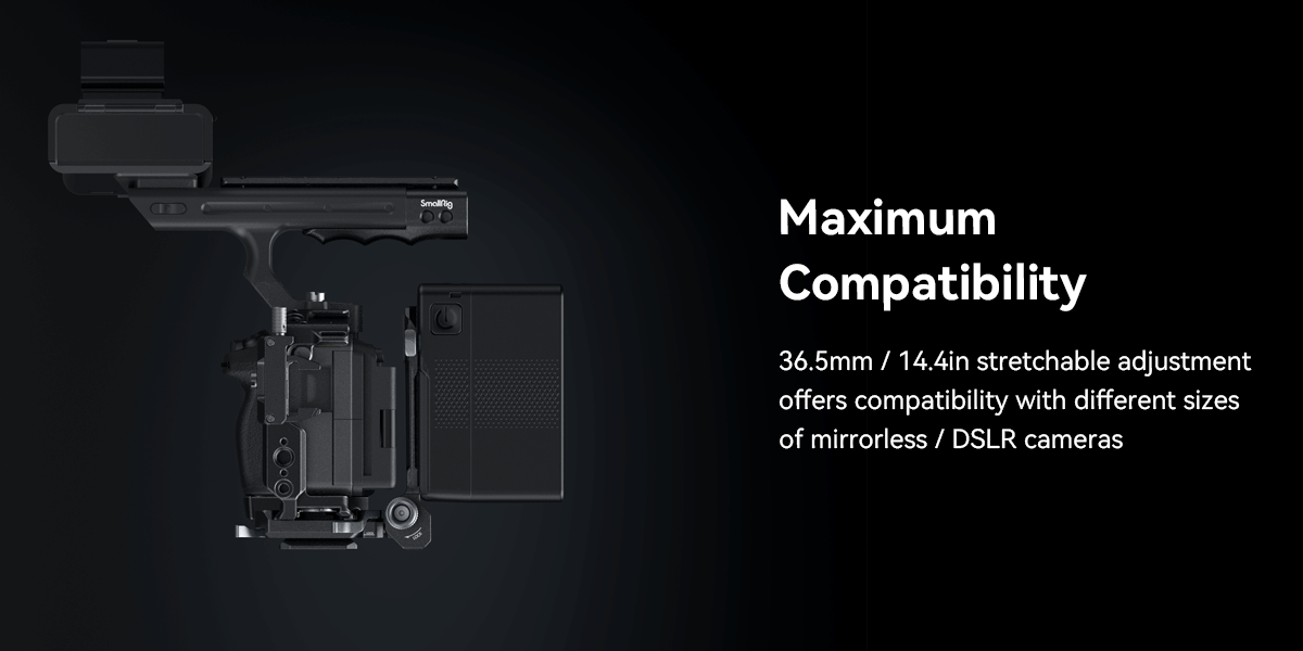 SmallRig Compact V-Mount Battery Mounting System 4064 4063-5