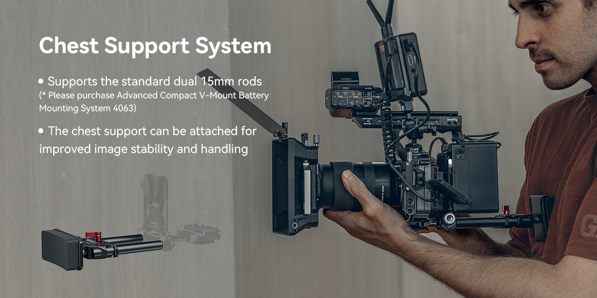 SmallRig Compact V-Mount Battery Mounting System 4064 4063-8