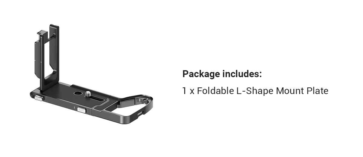 SmallRig Foldable L-Shape Mount Plate for Sony Alpha 7R V  Alpha 7 IV  Alpha 7S III 3984 -8
