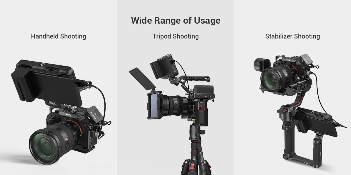 SmallRig Full Camera Cage for Sony Alpha 7R V Alpha 7 IV Alpha 7 S III Alpha 1 Alpha 7R IV 3667B-8