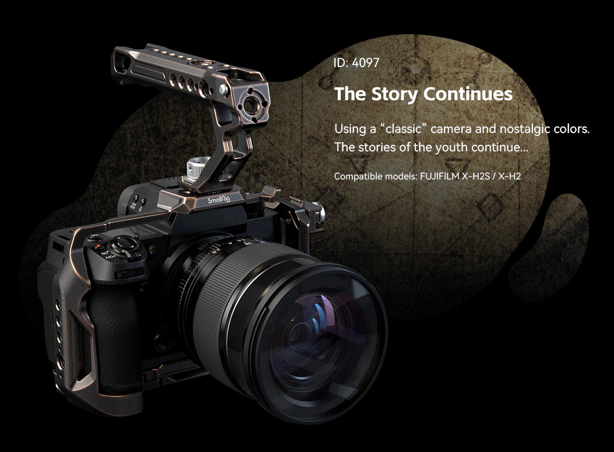 SmallRig Handheld Cage Kit for FUJIFILM X-H2 X-H2S 4097-1