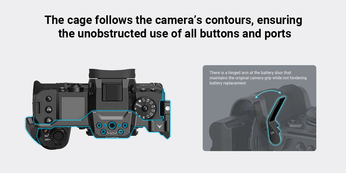 SmallRig Handheld Cage Kit for FUJIFILM X-H2 X-H2S 4097-6