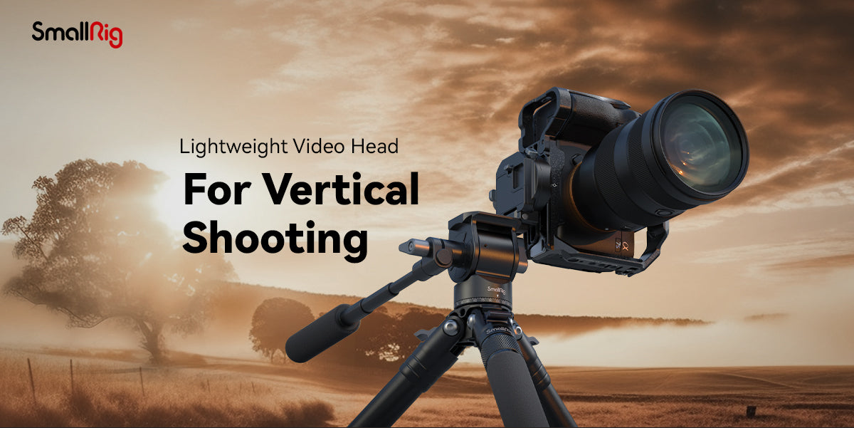 SmallRig Lightweight Video Head for Vertical Shooting 4104 -1