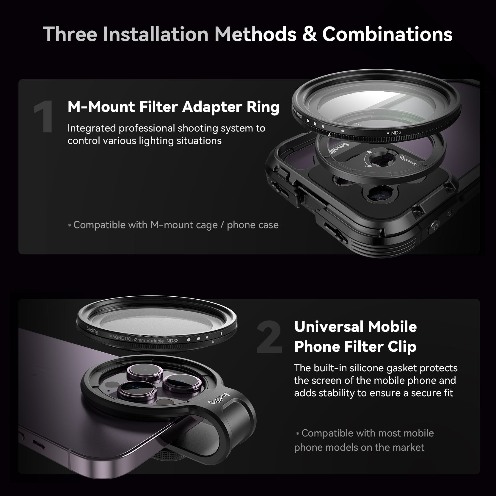 SmallRig MagEase 52mm Magnetic Filter Series-7