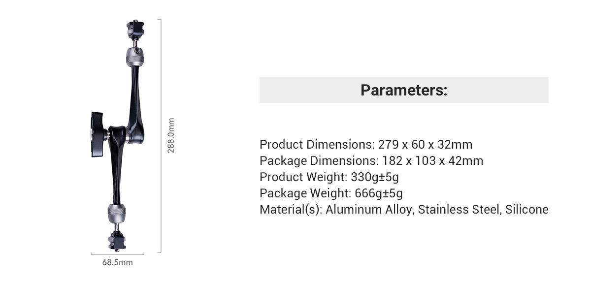 SmallRig Rosette Arm 3959 -2