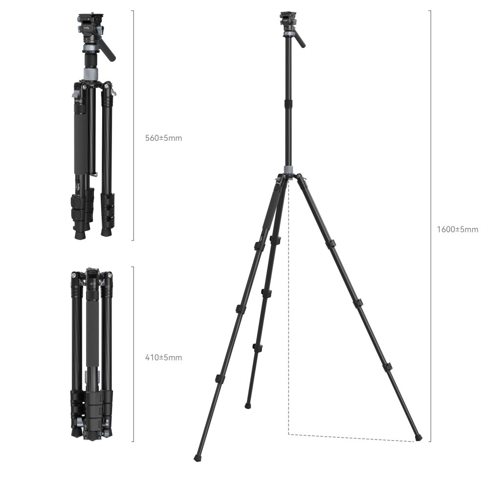 SmallRig Travel Video Tripod Kit 4221 -5