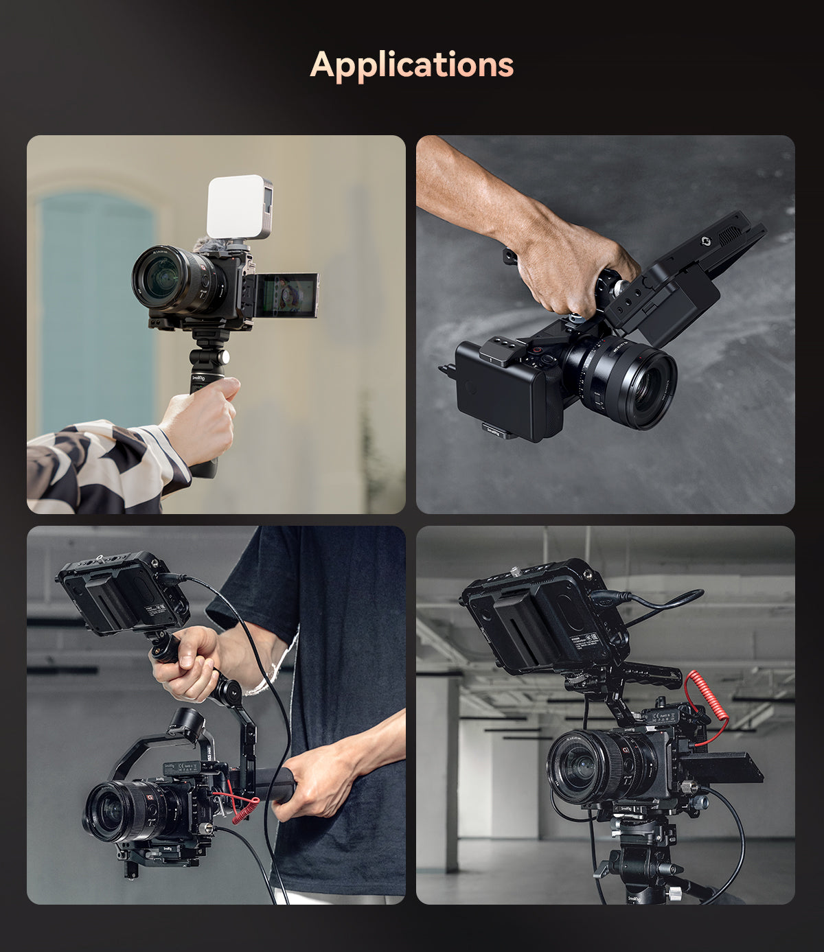 SmallRig Vlogging Tripod Kit for Sony ZV-E1-6
