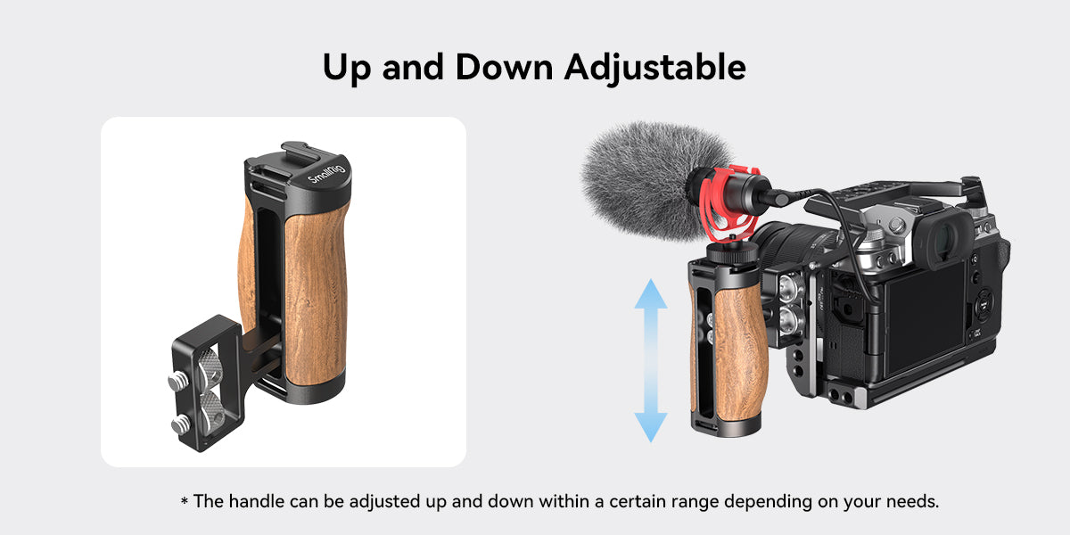 SmallRig Wooden Mini Side Handle 2913 -3