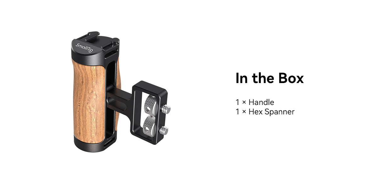 SmallRig Wooden Mini Side Handle 2913 -6