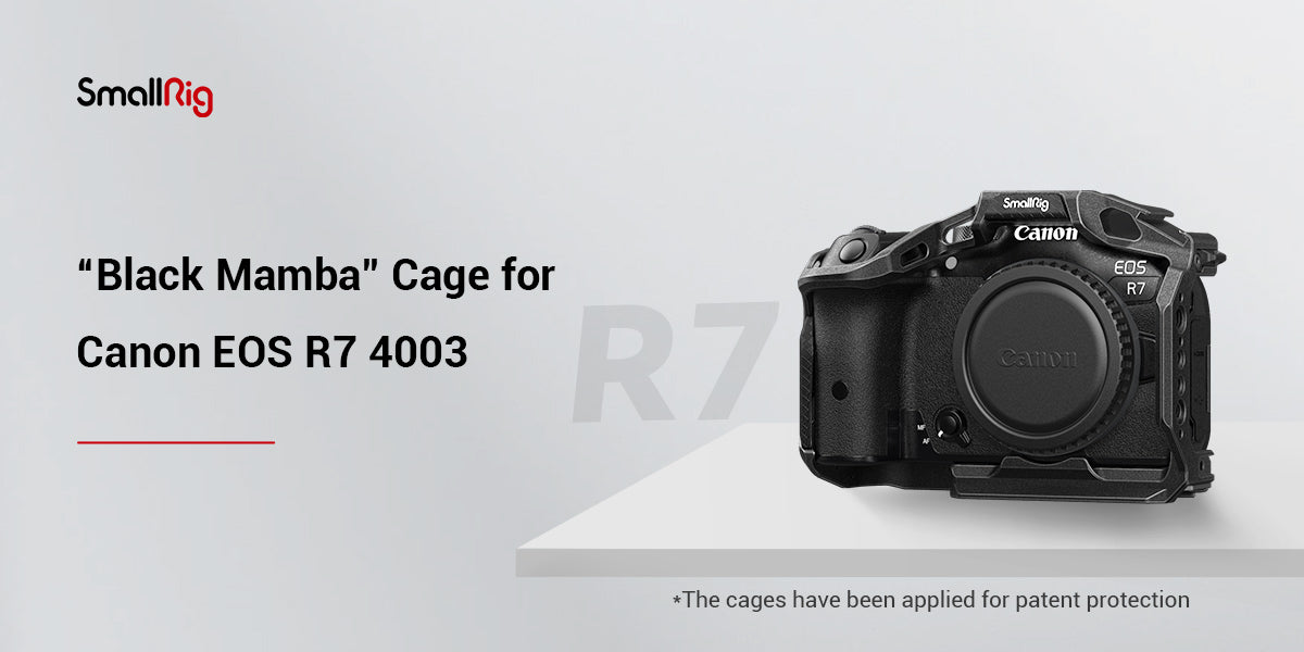 SmallRig “Black Mamba” Cage for Canon EOS R7 4003 -1