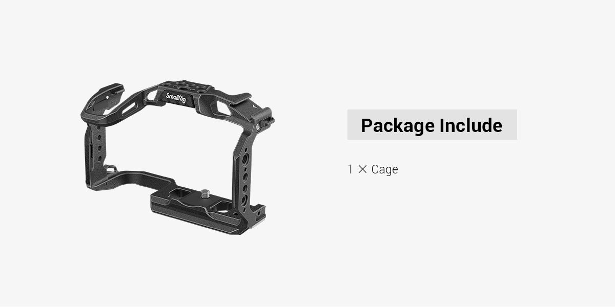 SmallRig “Black Mamba” Cage for Canon EOS R7 4003 -10