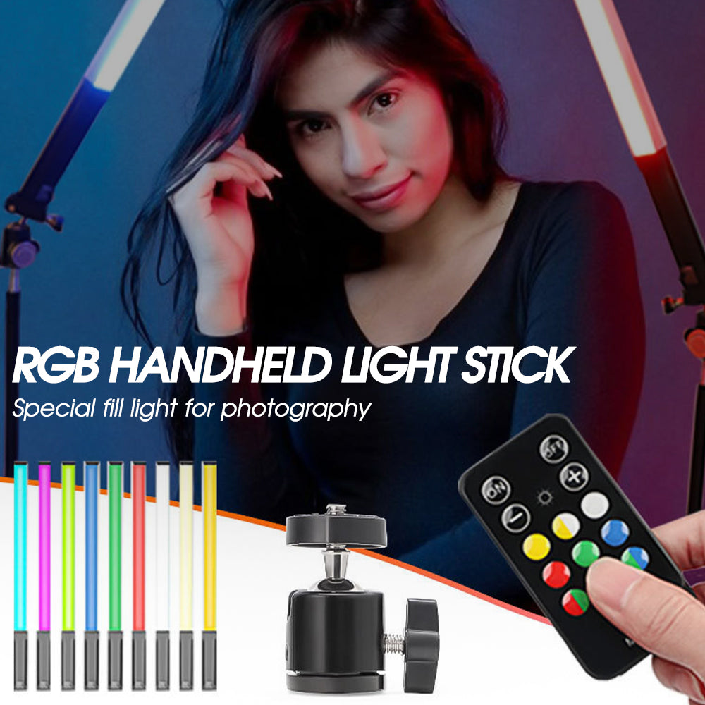 TRAVOR RGB Remote Control LED Handheld Photography Light