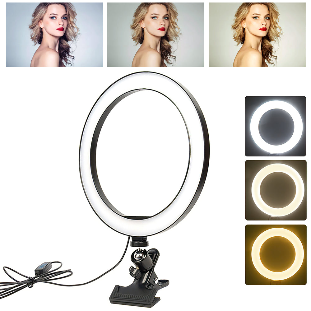 TRAVOR 20cm Ring Lamp Selfie Fill Ring Light