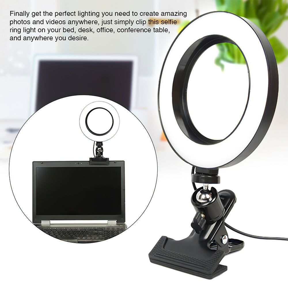 TRAVOR 20cm Ring Lamp Selfie Fill Ring Light