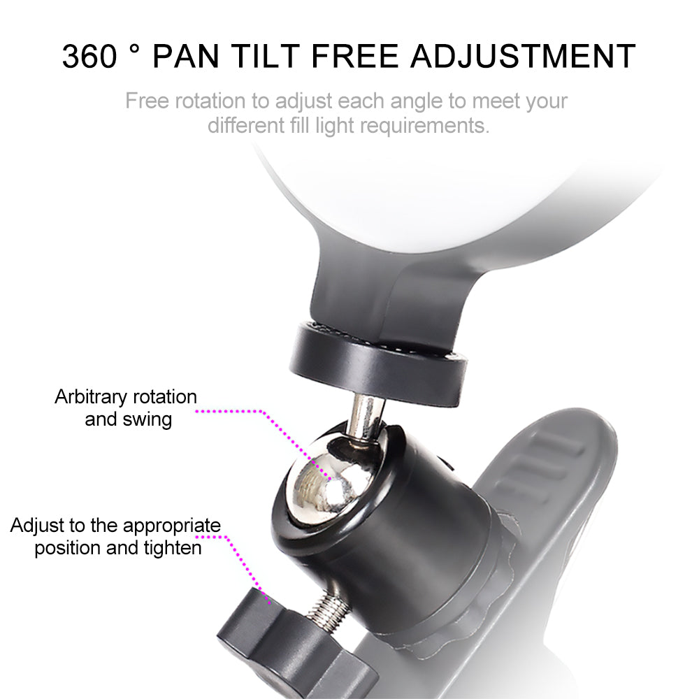 TRAVOR 20cm Ring Lamp Selfie Fill Ring Light