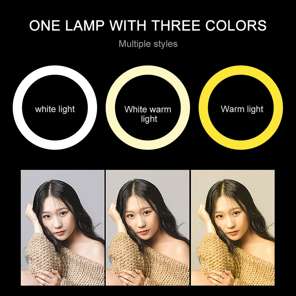 TRAVOR 20cm Ring Lamp Selfie Fill Ring Light