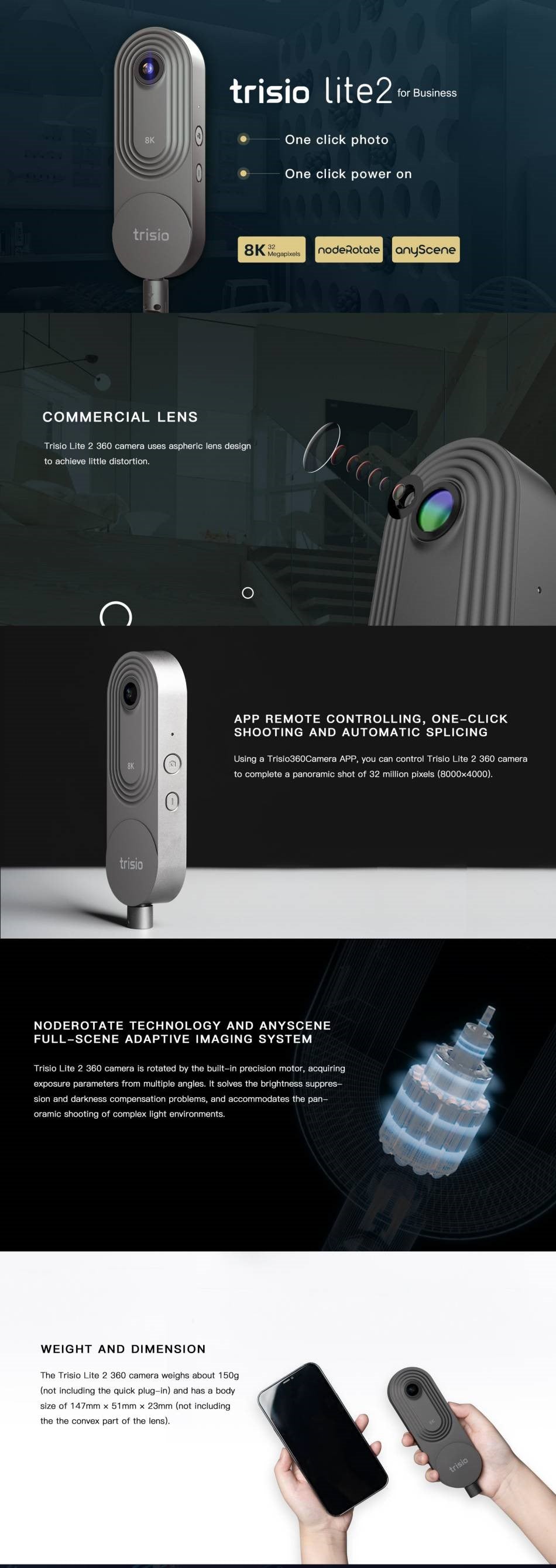 Trisio Lite 2 360 degree Panoramic Camera