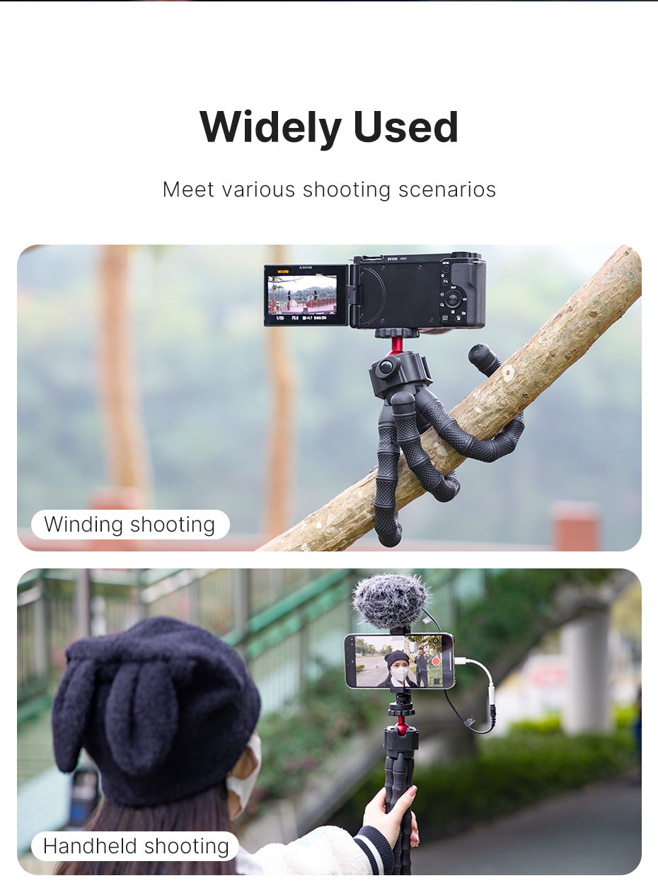 Ulanzi Flexible Smartphone Octopus Tripod Vlog Kit
