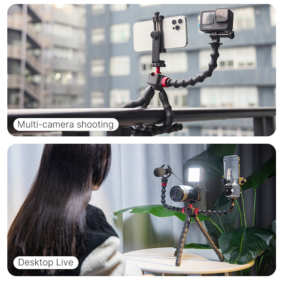 Ulanzi Flexible Smartphone Octopus Tripod Vlog Kit