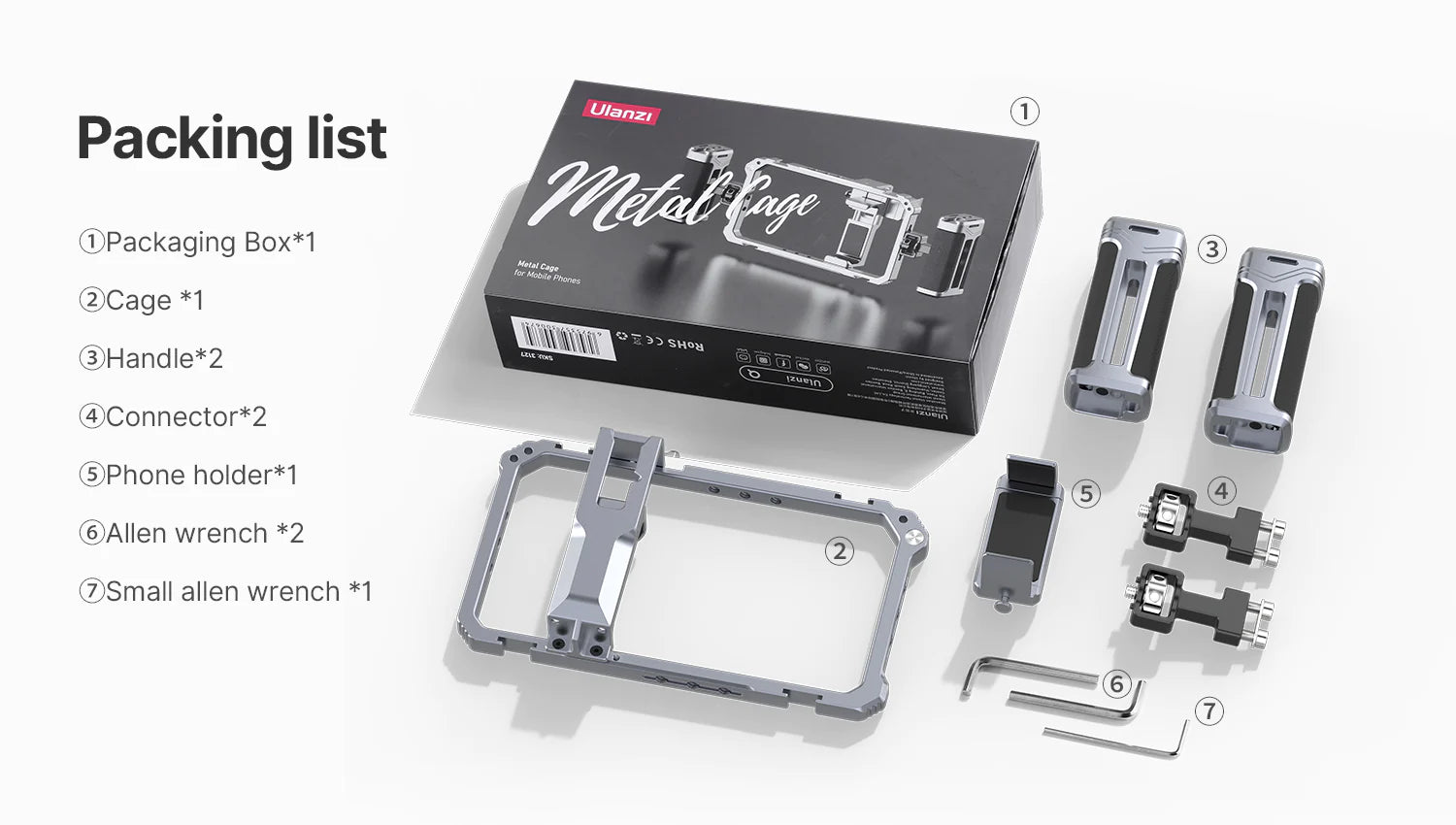 Ulanzi universal phone video Rig 3127-20