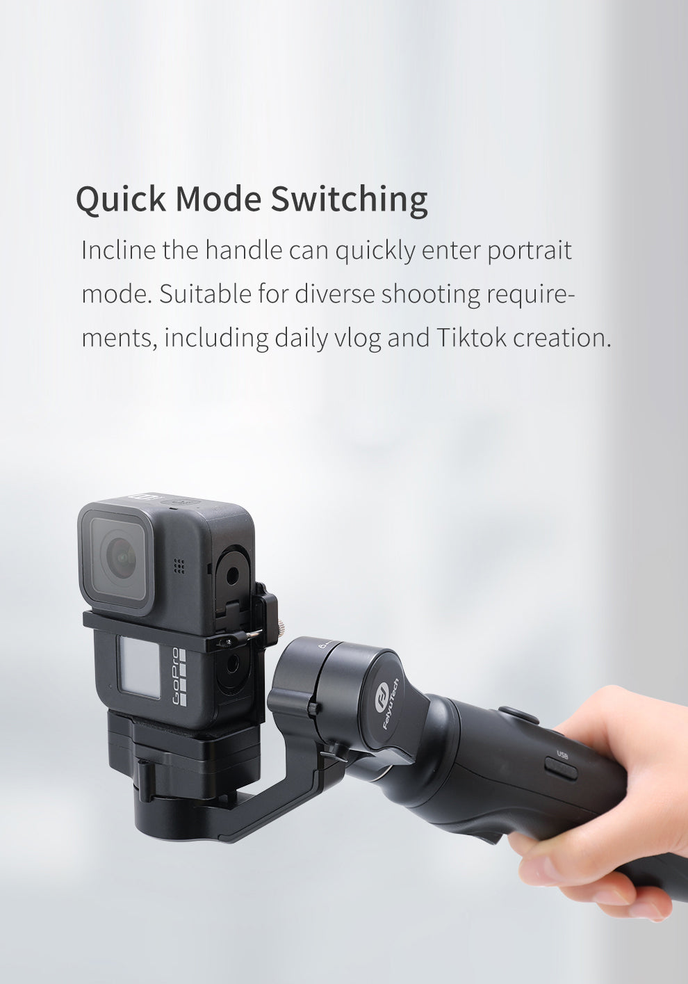 Feiyu Vimble 2A 3-Axis Handheld Gimbal Action Camera