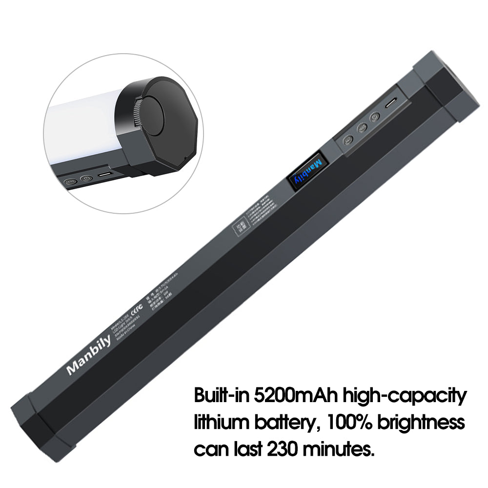 TRAVOR Handheld LED Photography Stick Light Wand