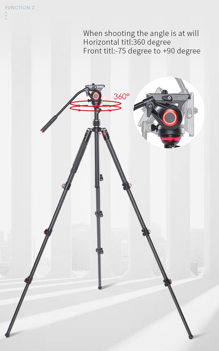 miliboo MUFP Camera Tripod