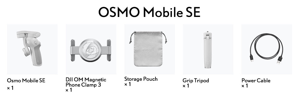 osmo mobile SE packing list