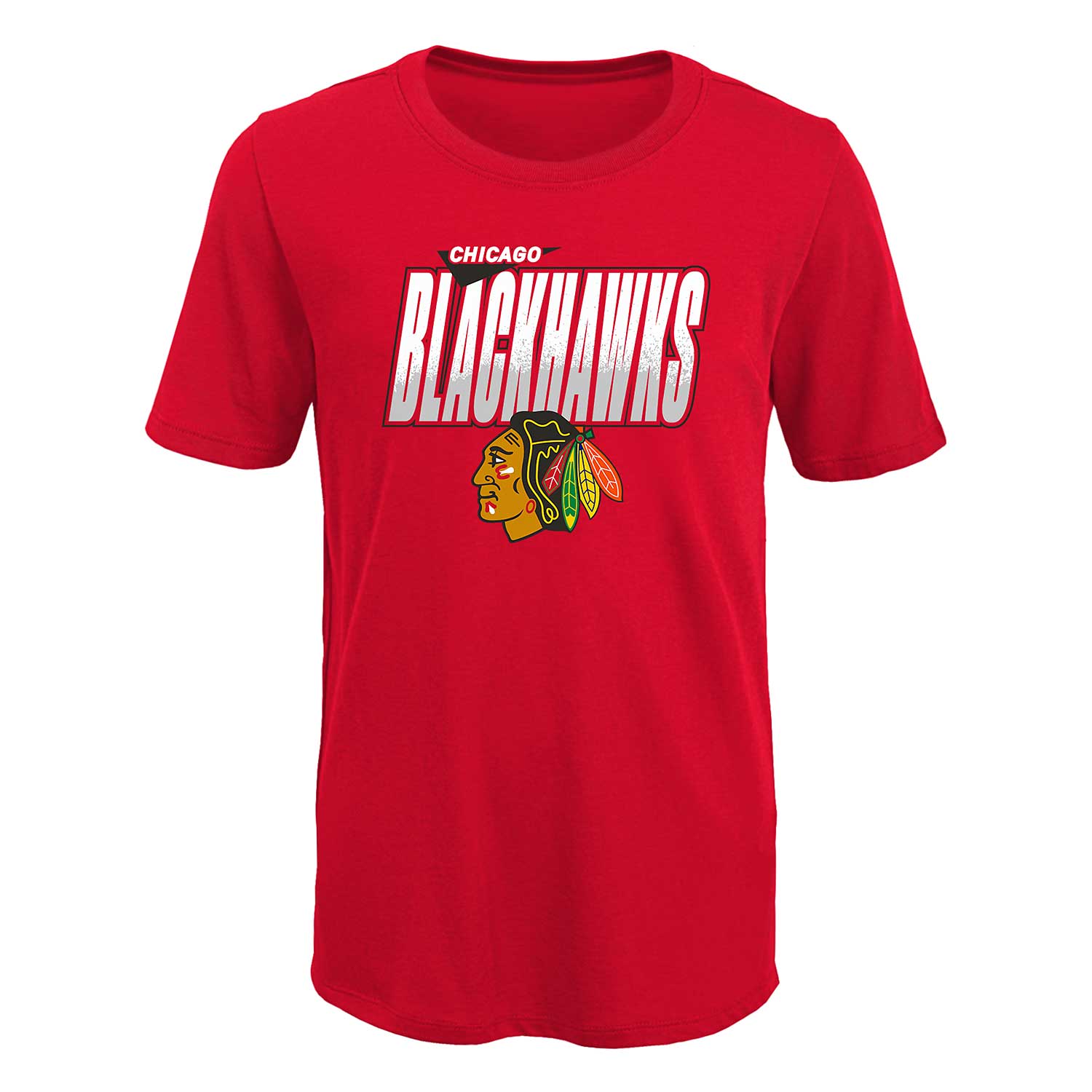 Chicago Blackhawks Youth Frosty Center Red T-Shirt