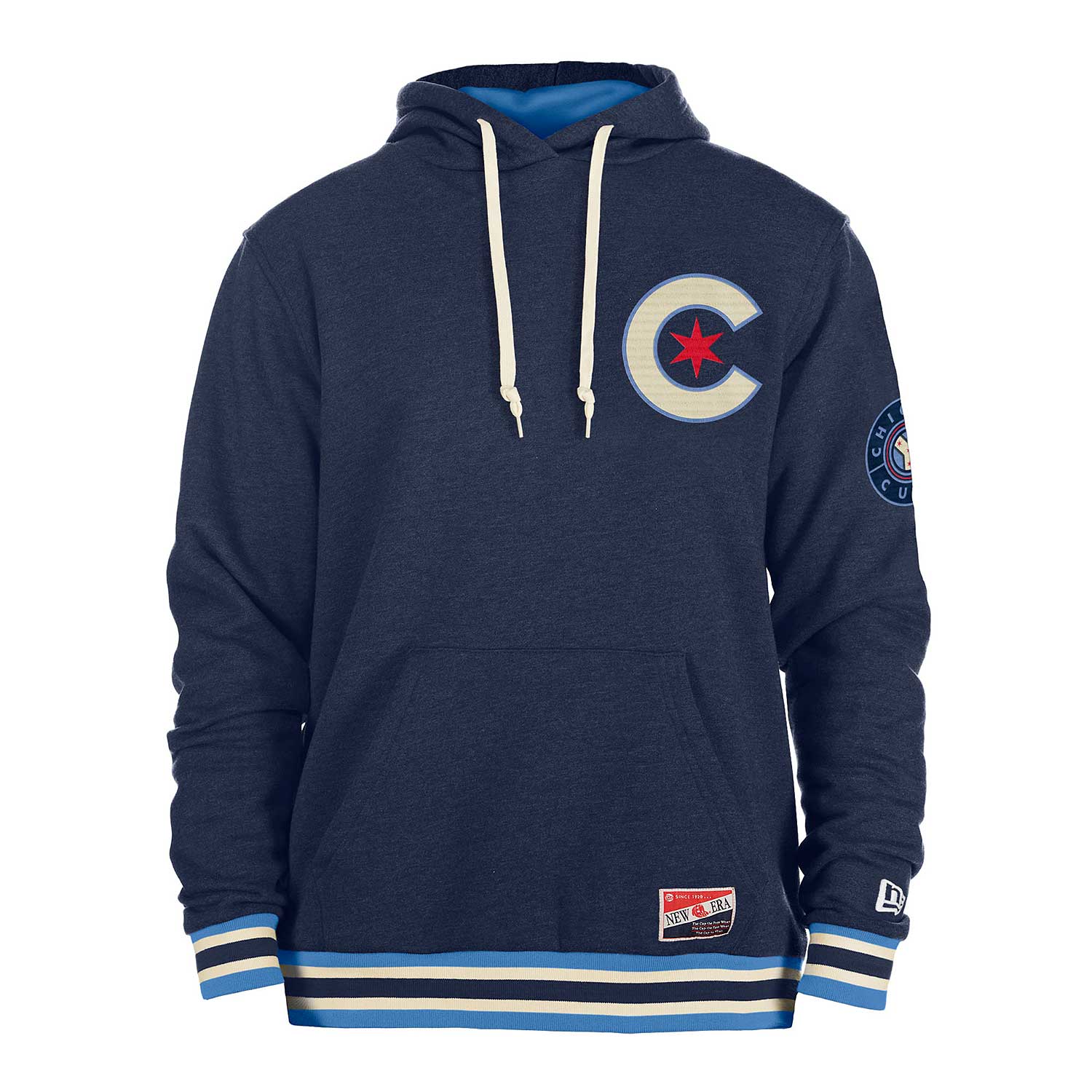 Chicago Cubs City Connect Bi-Blend Hooded Sweatshirt