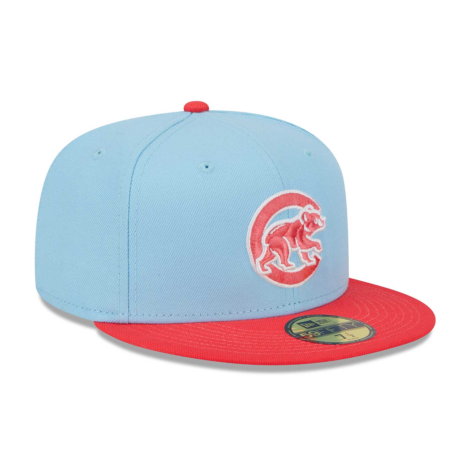 Chicago Cubs Walking Bear Colorpack 59FIFTY Fitted Cap