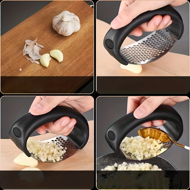 Stainless Steel Garlic Press Easytoclean kitchen essential