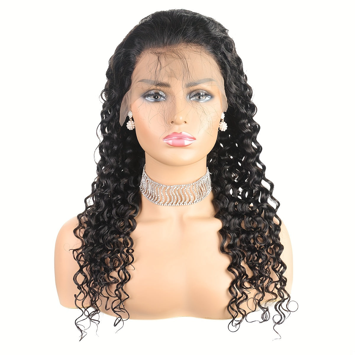 High Density Deep Wave HD Lace Frontal Wigs for Women