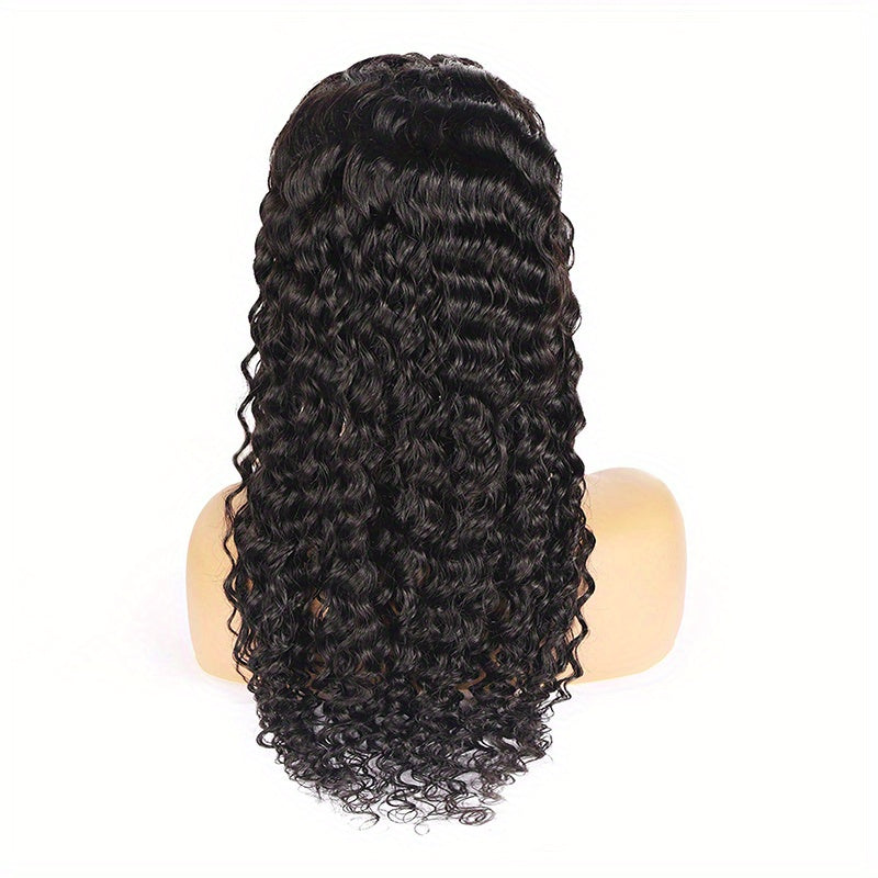 High Density Deep Wave HD Lace Frontal Wigs for Women