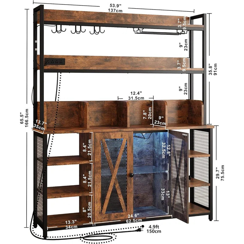 Nasima 53.9' Bar Cabinet