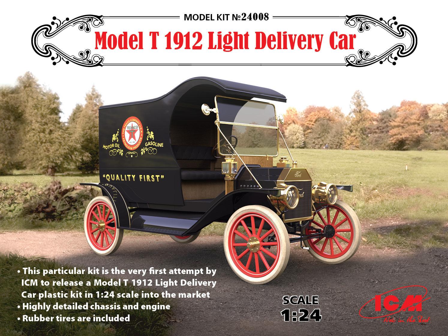 1/24 ICM Model T 1912 Light Delivery Car 24008