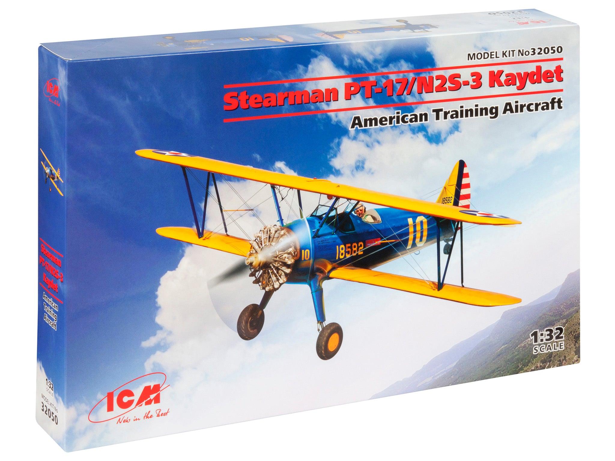 1/32 ICM Stearman PT-17/N2S-3 Kaydet 32050