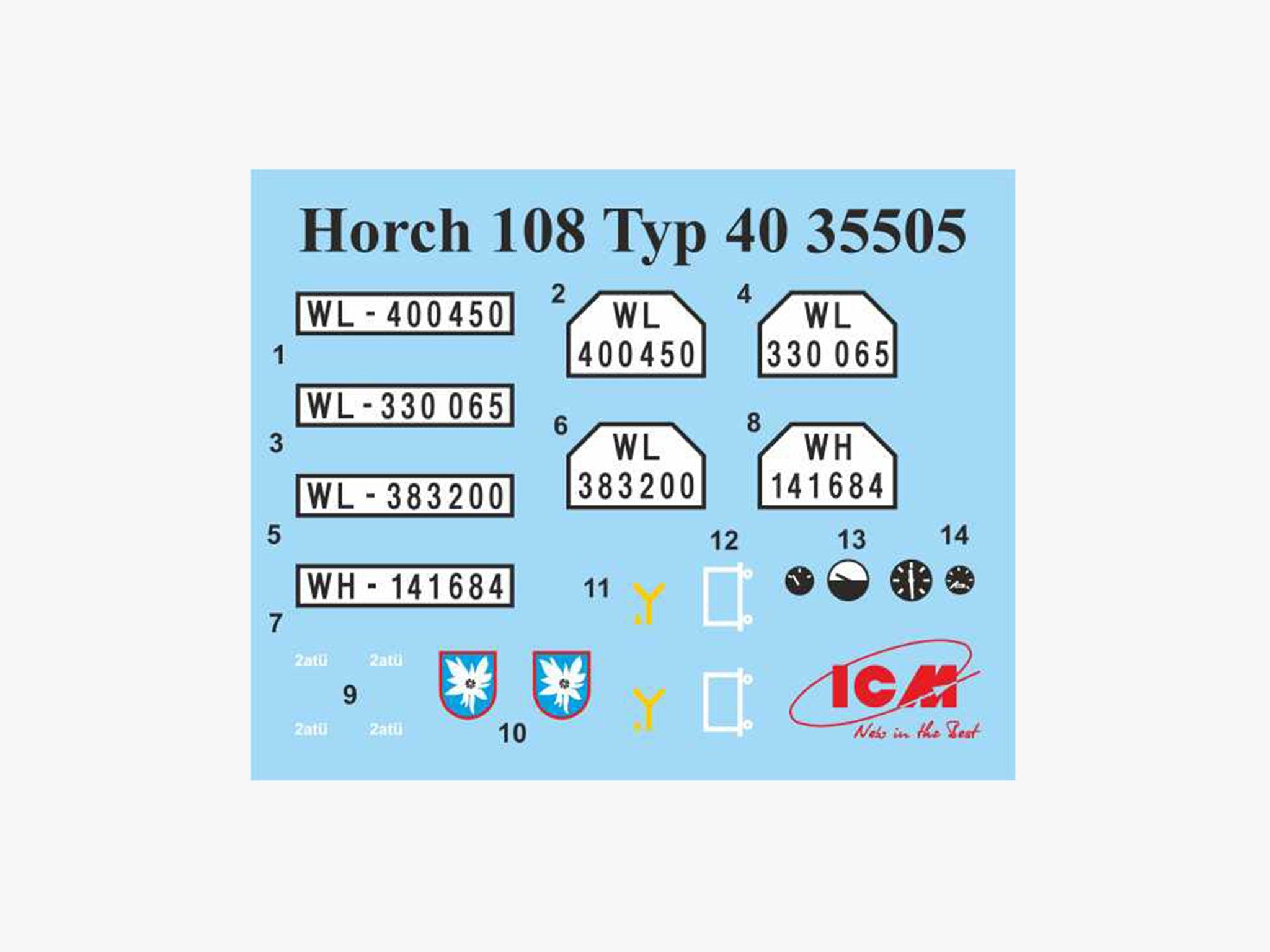 1/35 ICM Wehrmacht Off-Road Cars DS3503