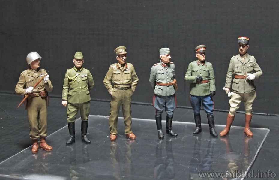 1/35 Master Box - The Generals of WWII 35108